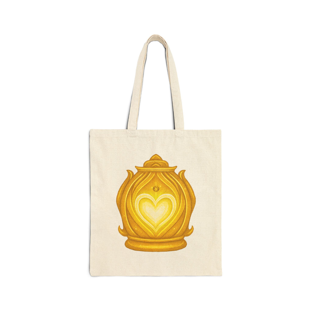 Tote Bag - Luma “The Bright Hope Holder” Cute Character with Golden Lantern