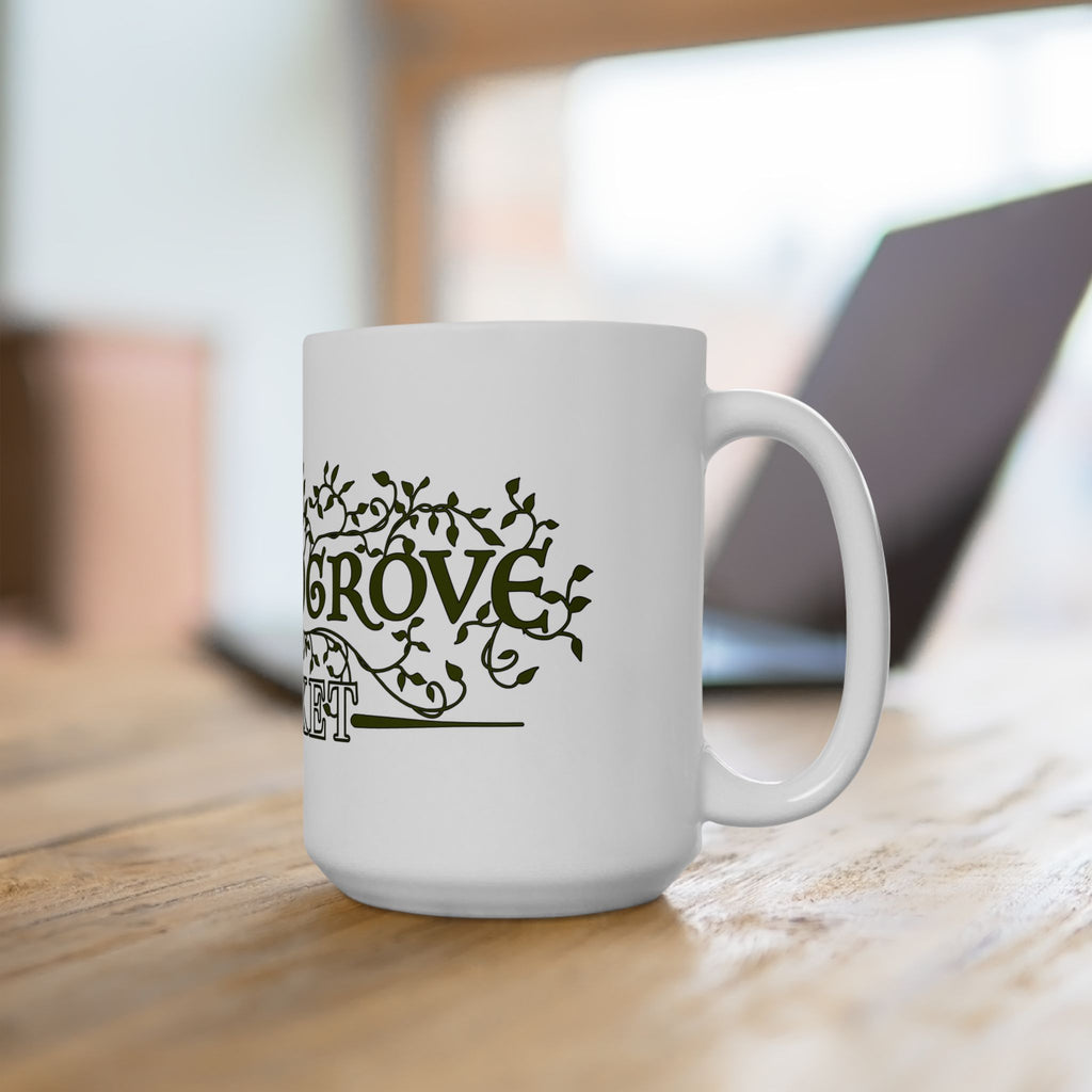 Willowgrove Market: Brand Logo Ceramic Mug —  (15oz)