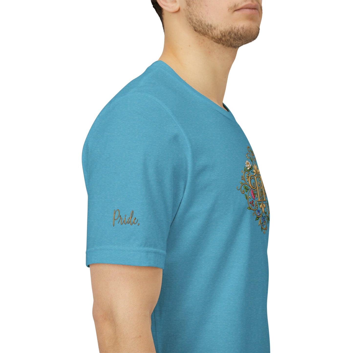 Botanical Pride T-Shirt | Floral Neurodiversity Pride Tee