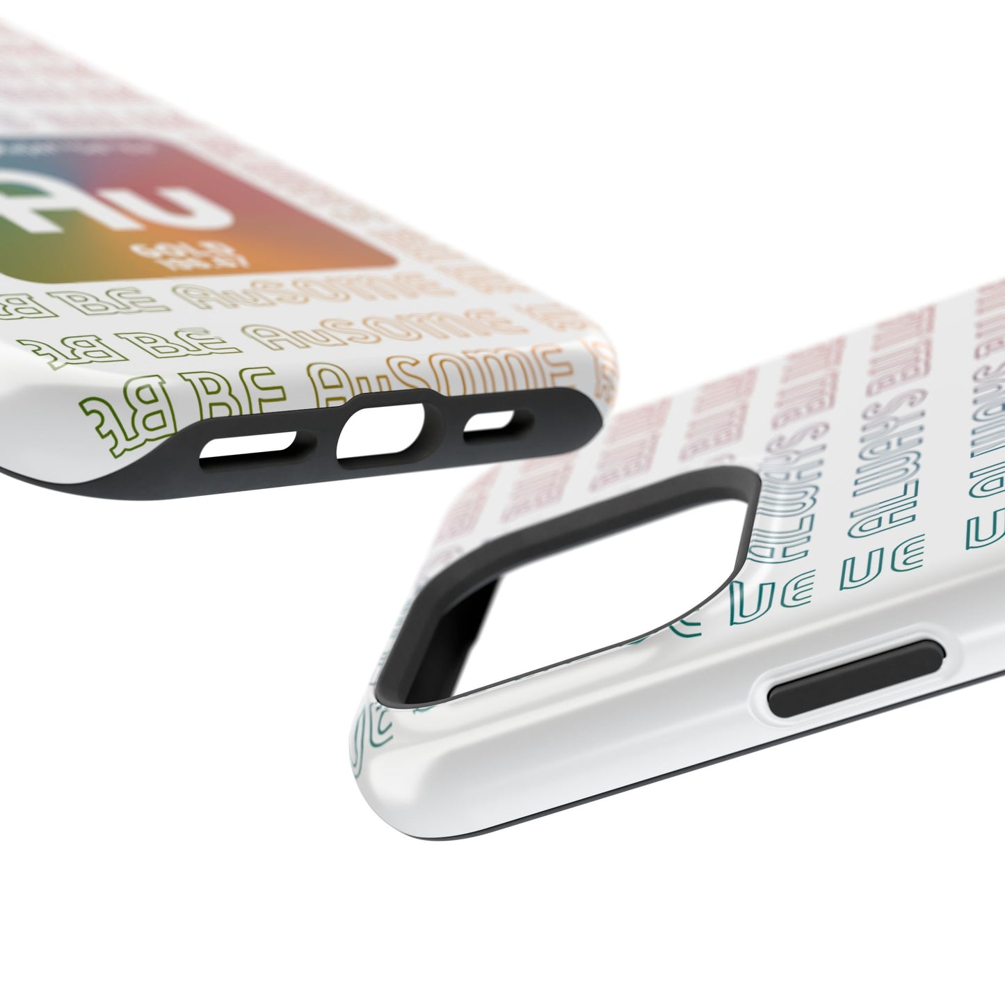Magnetic Phone Case — 'Au Gold' Periodic Table Design (Be AuSome)