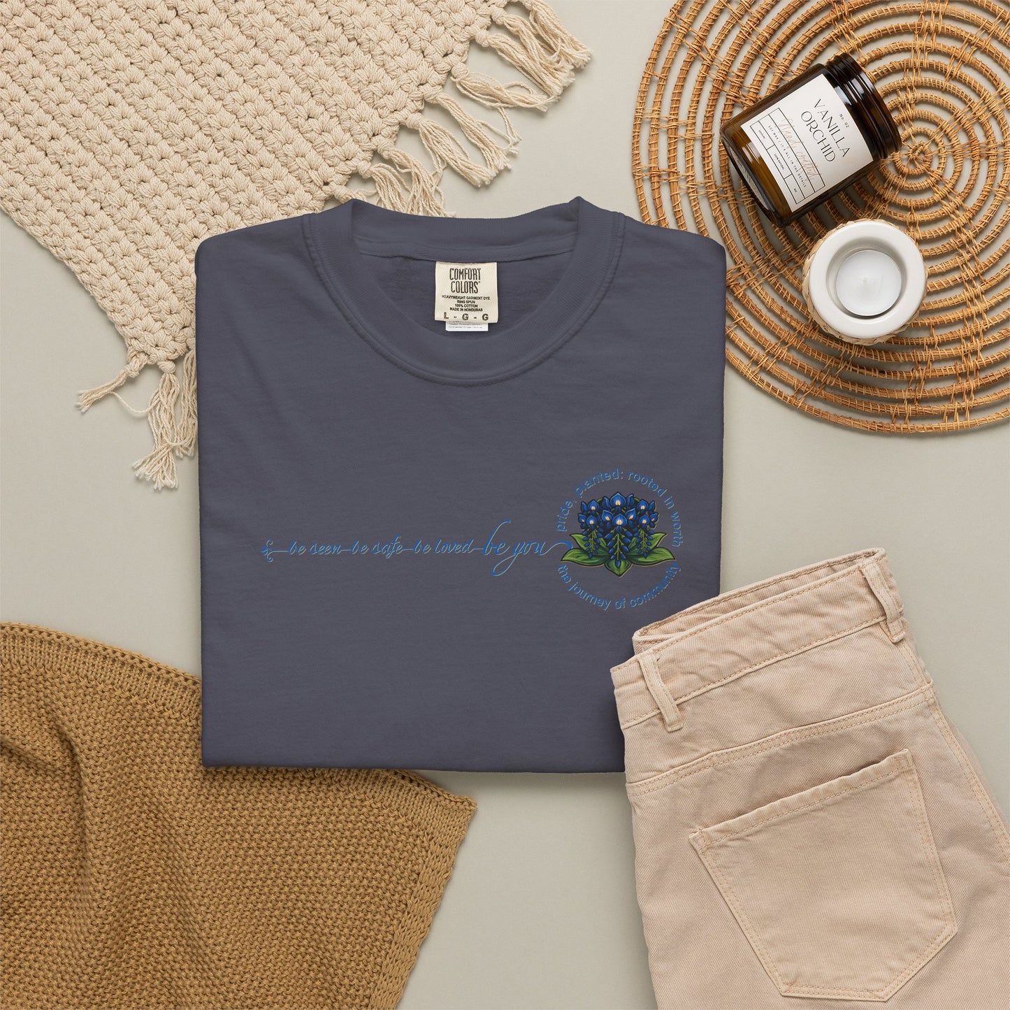 Be You Floral Values T-Shirt | Pride, Planted Collection