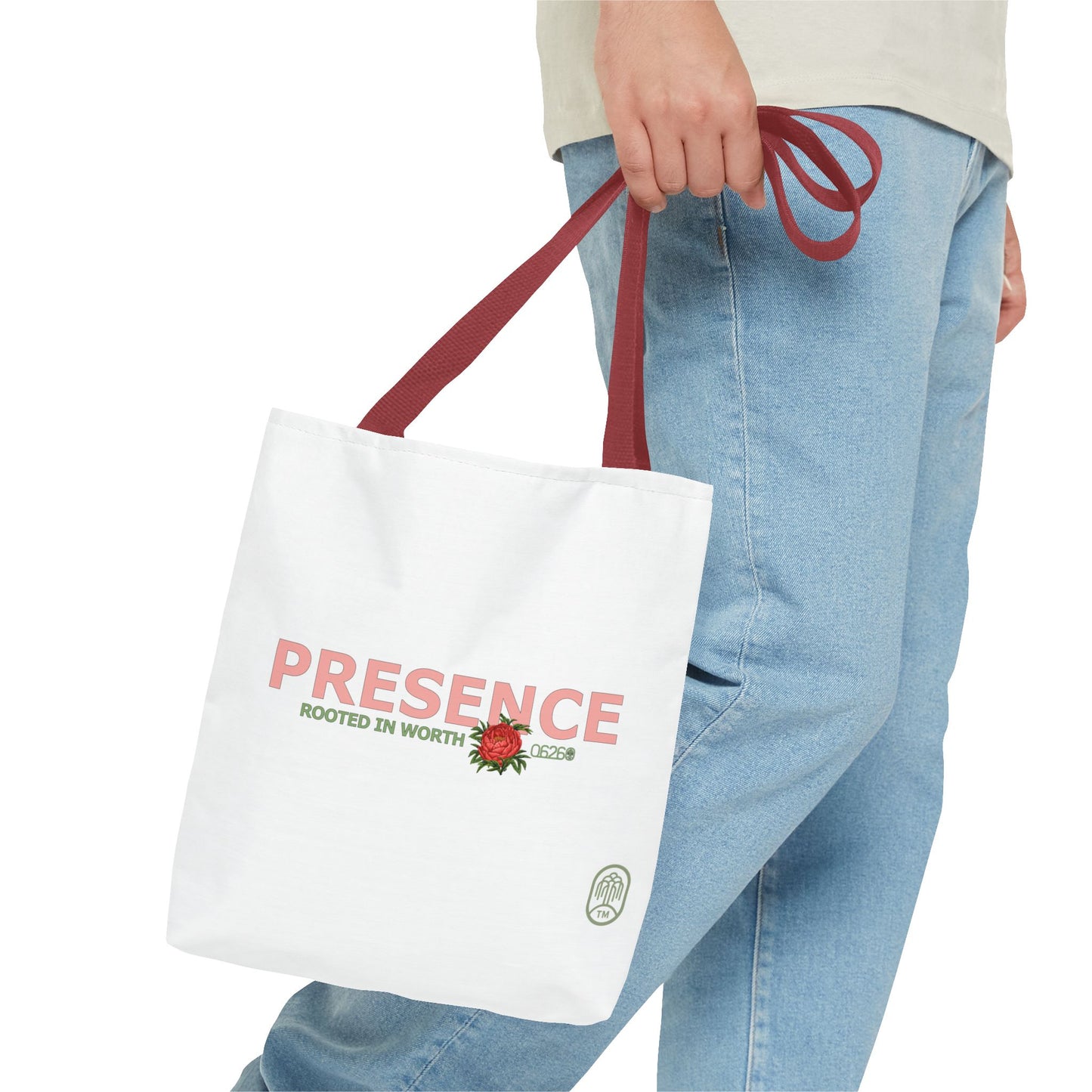Presence Tote Bag | Pride, Planted: Rooted in Worth Collection