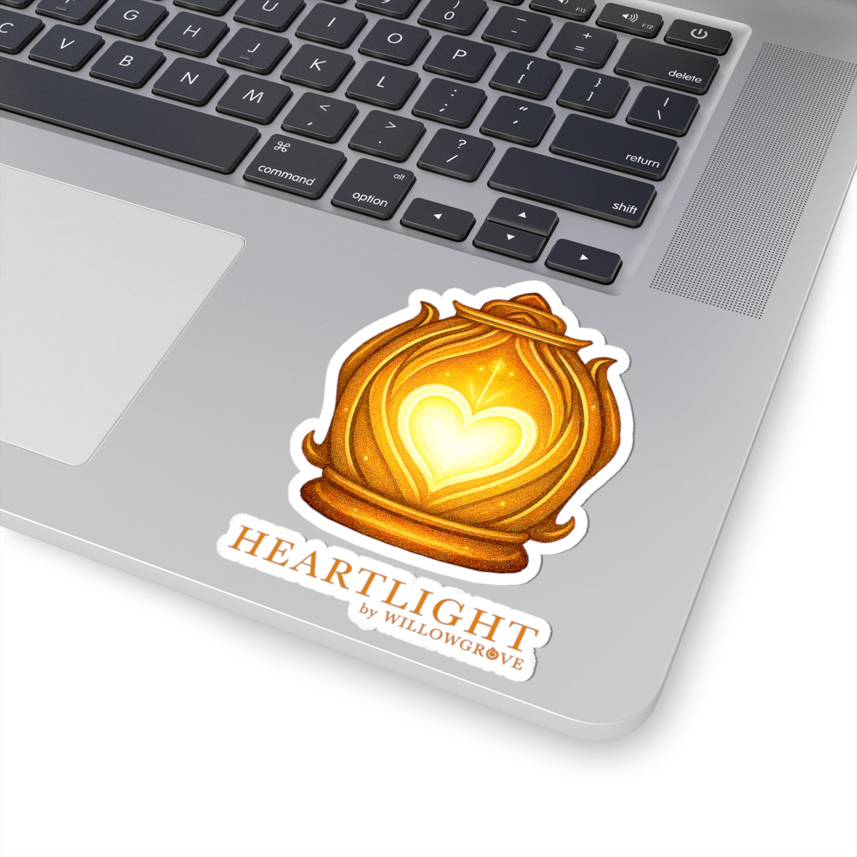 Heartlight™ by WillowGrove Lantern Logo Sticker – Official Emblem