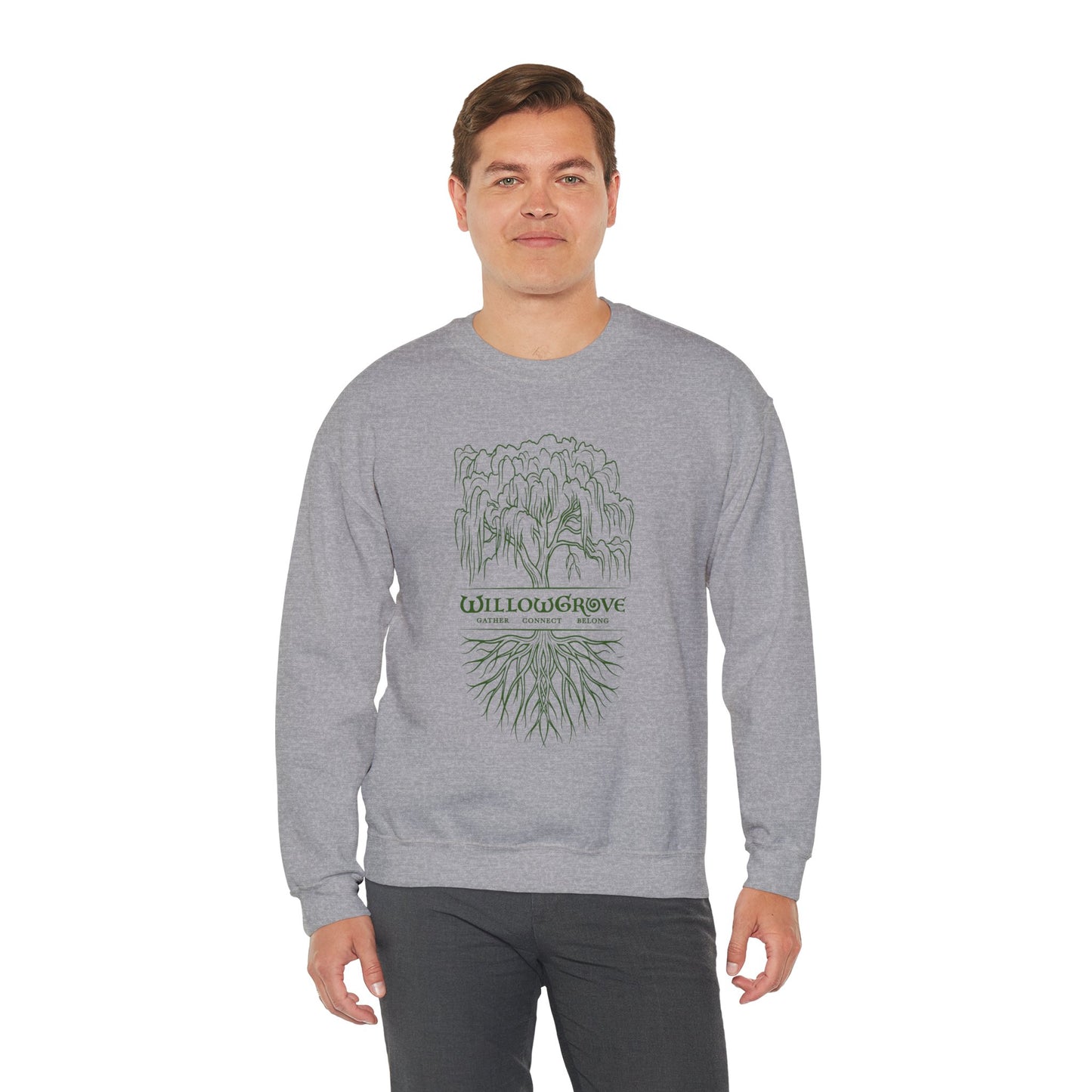 Arbor Series | WillowGrove Roots – Crewneck Sweatshirt