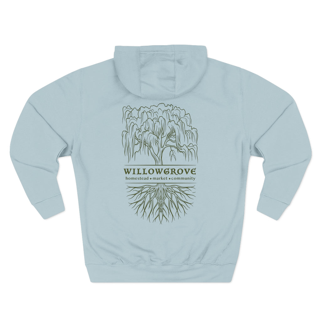 Willowgrove Market: Roots Brand Logo Hoodie
