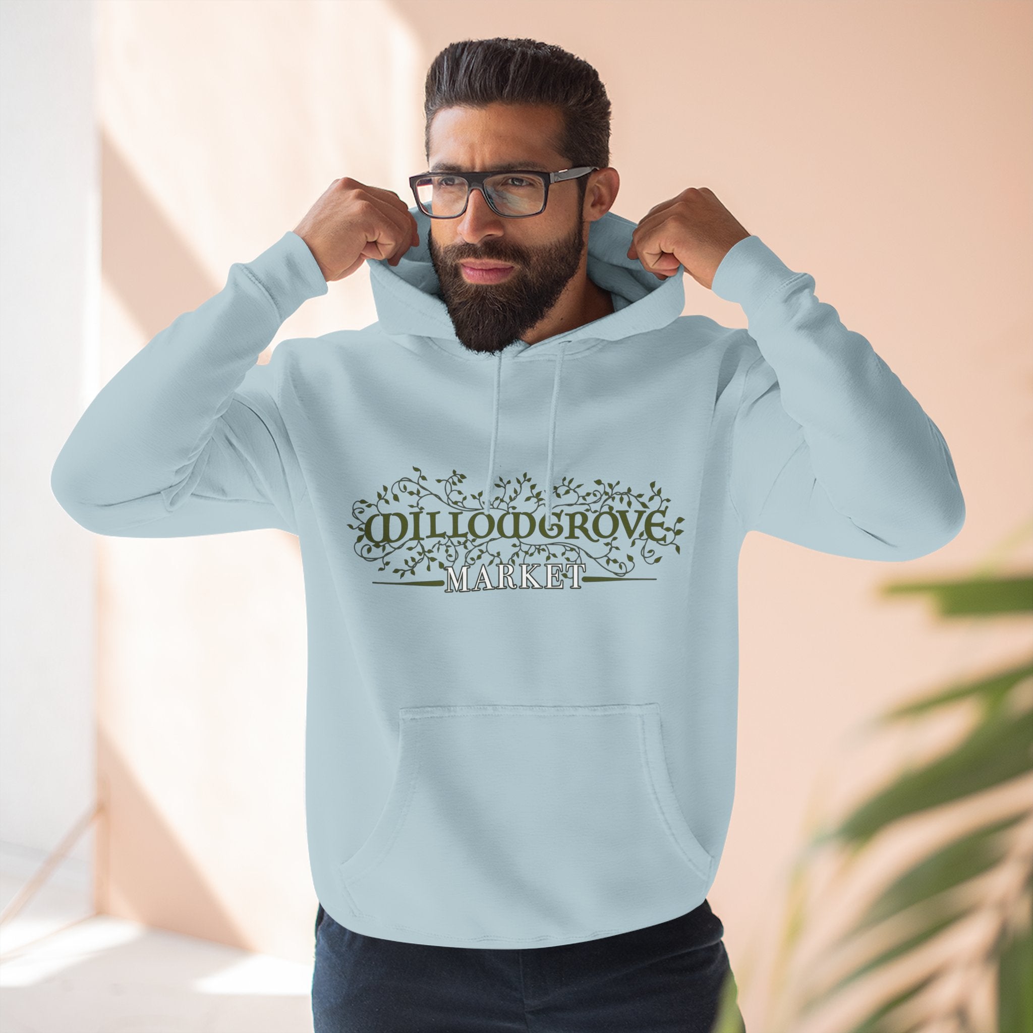 Willowgrove Market: Roots Brand Logo Hoodie